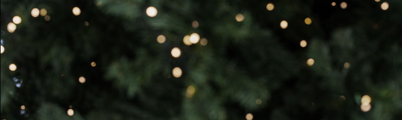 A blurry image of a christmas tree 