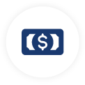 dollar bill icon illustration